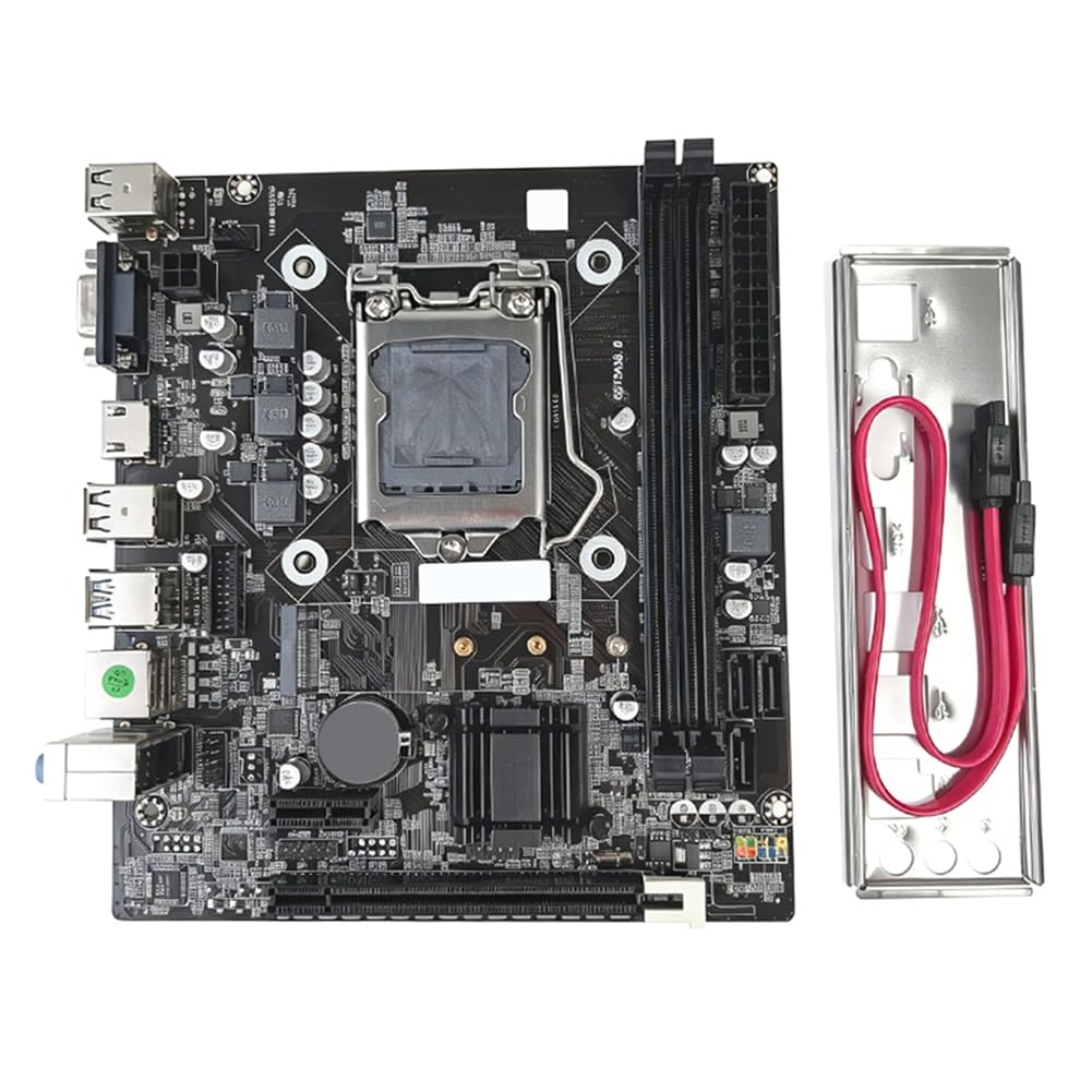 Placa Base H81 LGA1150 DDR3 Soporte Dual Channel para Uso Diario