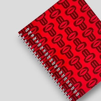 Upside Down A5, izgisiz Spiralli,100 Yaprak,Orijinal Tasar m Defter