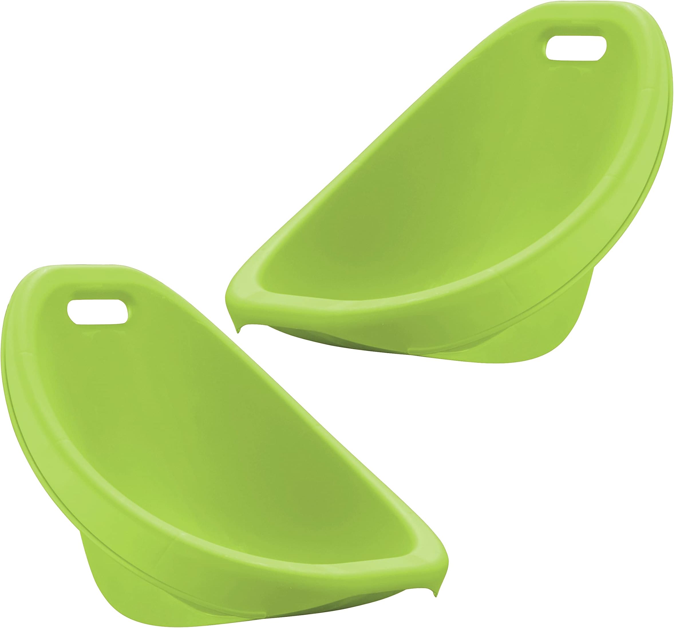 American Plastic Toys Kids Scoop Rocker Chairs for Toddlers & Kids Ages 3 and Up | 2-Pack Green | Made in USA from Safe Plastics | Great for Indoor and Outdoor Activities