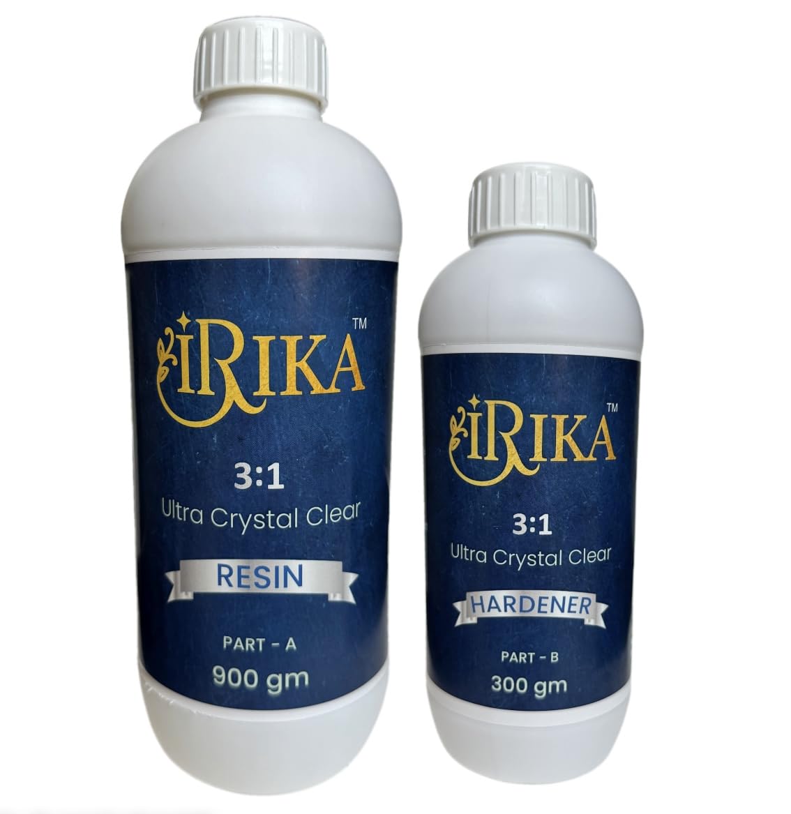 IRIKA Ultra Crystle Clear All Purpose Epoxy Resin and Hardener | Epoxy Resin Art Kit for Beginners | Non-Toxic/non yellowing / 3:1 ratio / 24 hr cured time/art resin / 1200 gm (B0D1CWWVBQ) Amazon Price History, Amazon Price Tracker