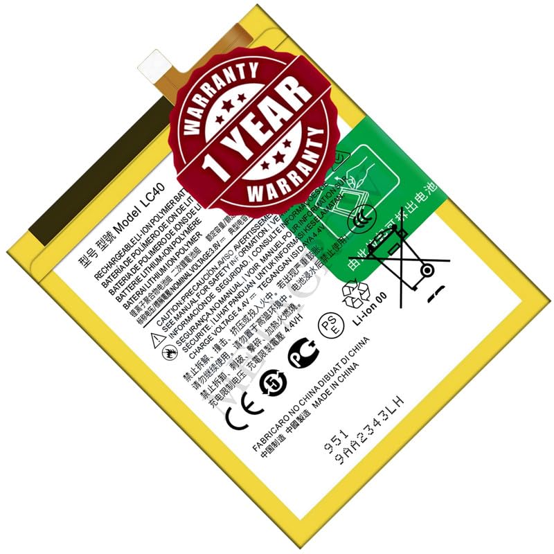 Image of Original LC40 Battery Compatible for Motorola Moto E (2020) (XT2052DL) - (3550mAh) - 1 Year Warranty JK1