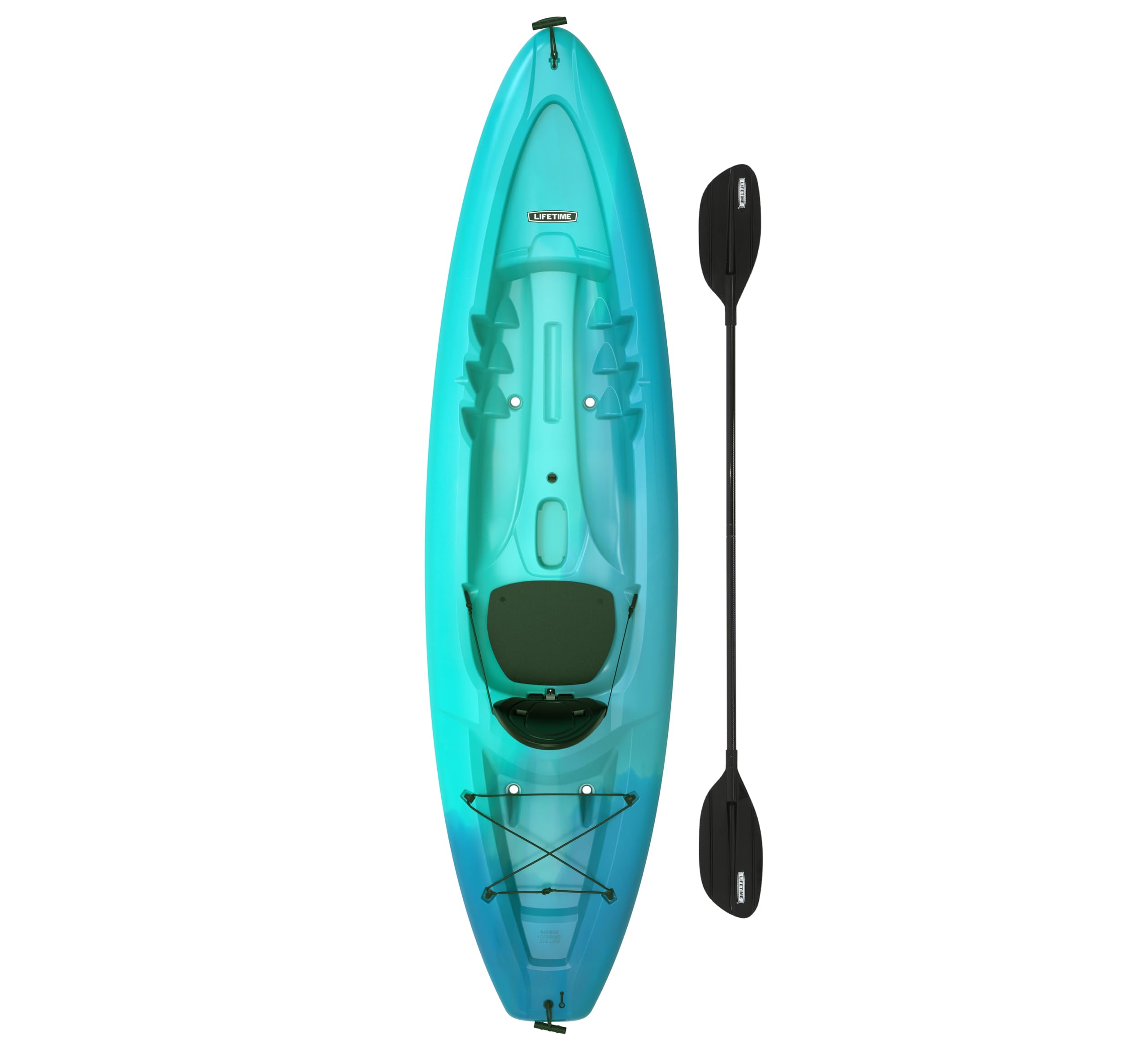 Lifetime Triton Sit-On-Top Kayak and Paddle, 10'