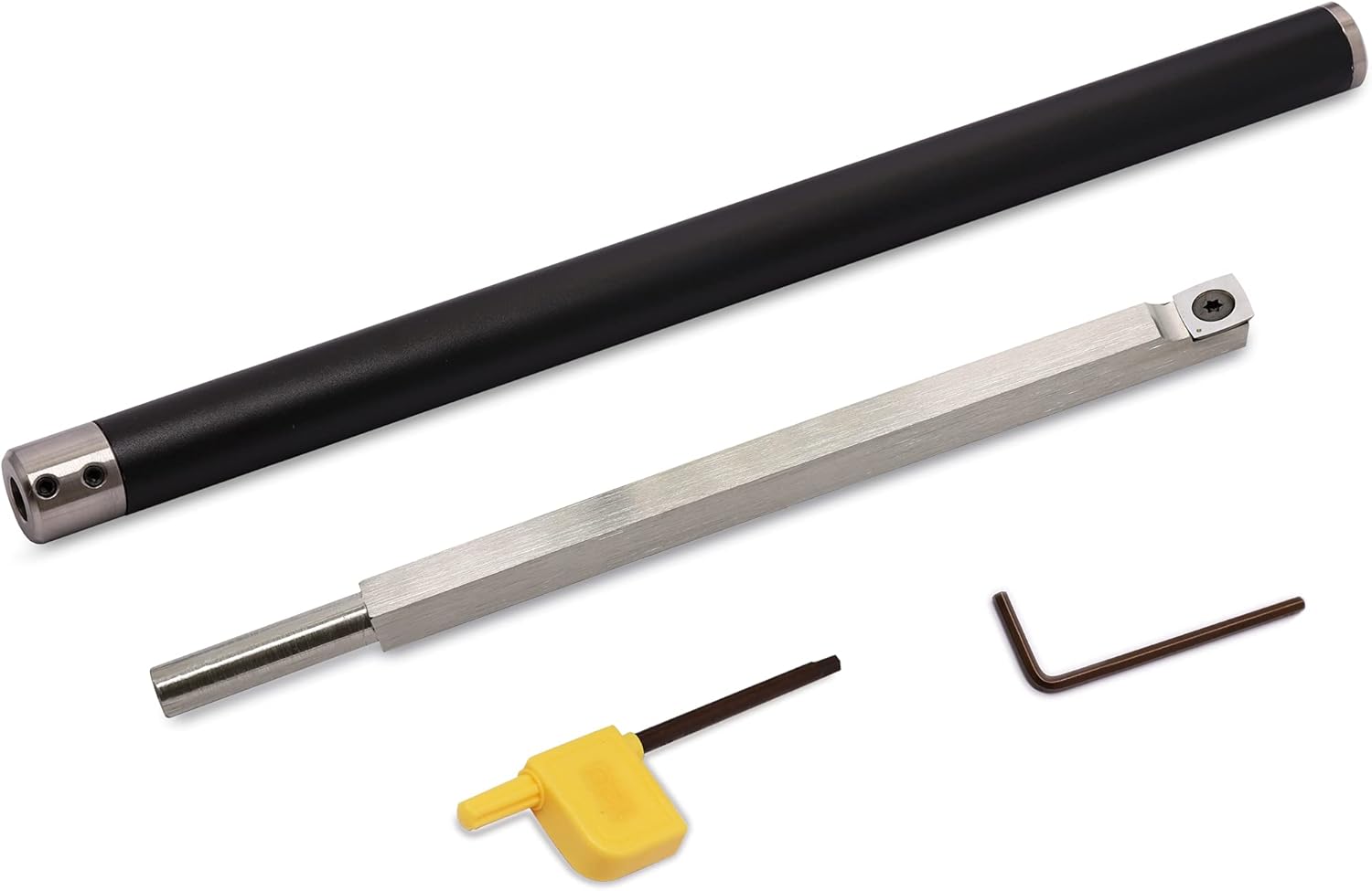 Carbide Tipped Lathe Chisel Wood Turning Tool Set Rougher Tools Bar with 15mm Square Radius Carbide Insert Cutter for Wood Hobbyist or DIY or Carpenter 3 Carbide Tipped Lathe Chisel Wood Turning Tool Set Rougher Tools Bar with 15mm Square Radius Carbide Insert Cutter for Wood Hobbyist or DIY or Carpenter