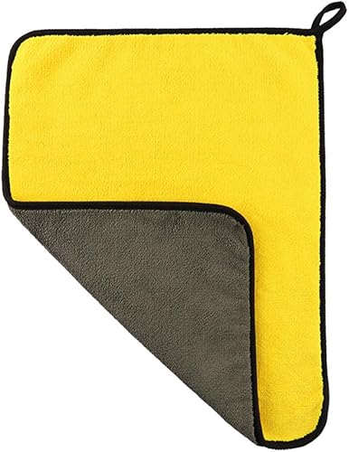 Toallas de limpieza de microfibra para automóviles, absorción de agua suave para automóvil, paño de lavado de vehículos, herramienta de trapo de