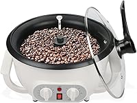 Vista 1 de Upgrade Coffee Roaster Machine for Home Use, 110V Household Electric Coffee Bean Roaster with Timer 1200W Roasting Machine Peanut Bean Home Coffee