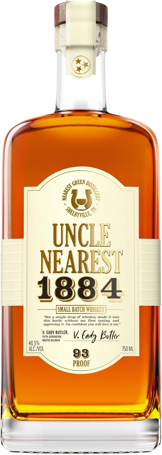 Uncle Nearest 1884 Small Batch Whiskey 70cl, 93-Proof, 46.5% ABV