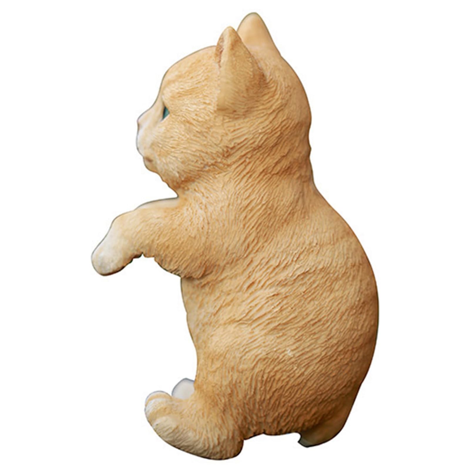 YXCQHZM Resin Animal Statue Flowerpot Garden Ornaments Outdoor Hugger Figurines Hanging Decor Patio Gardening Sculpture (Cat B)