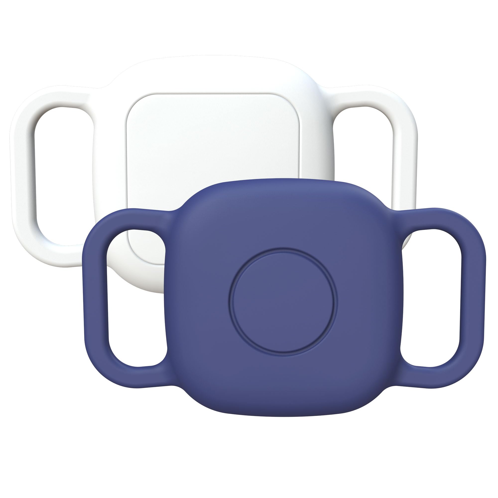 Waterproof Dog Collar Holder for Life360 Tile Mate 2024/2022 Tracker, 2 Pack Anti Lost Soft Silicone Case for cat pet Necklace, Protective Cover