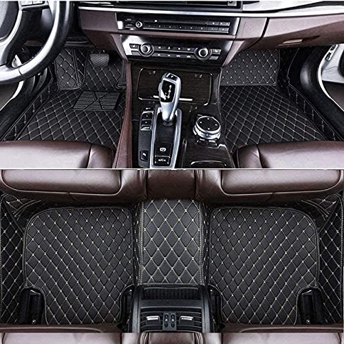 WEEND Tapis de Sol de Voiture pour Nissan Juke 2013 2014 2015 2016 2017, Tapis de Pied en Cuir Personnalisables par Tous Les Temps