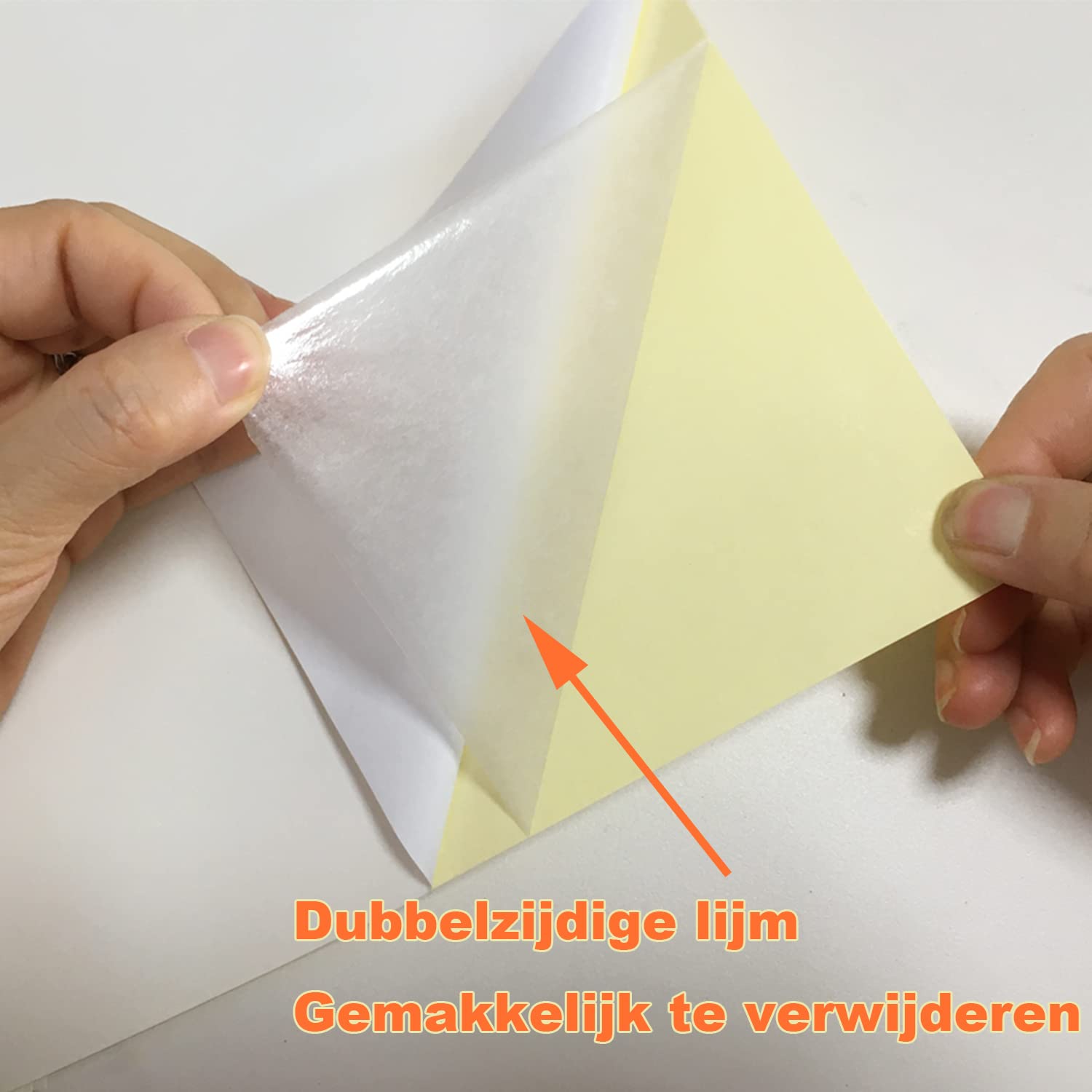 Kiuiom Dubbelzijdige plakvellen, A4, dubbelzijdige plakfolie, 10 stuks, transparant, dubbelzijdig plakband, sandwichlaag, dubbelzijdige tape voor doe-het-zelf handwerk