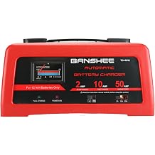 10/2/50 Amp 12V Automatic Charger Engine Start Emergency Battery Starter - NEW