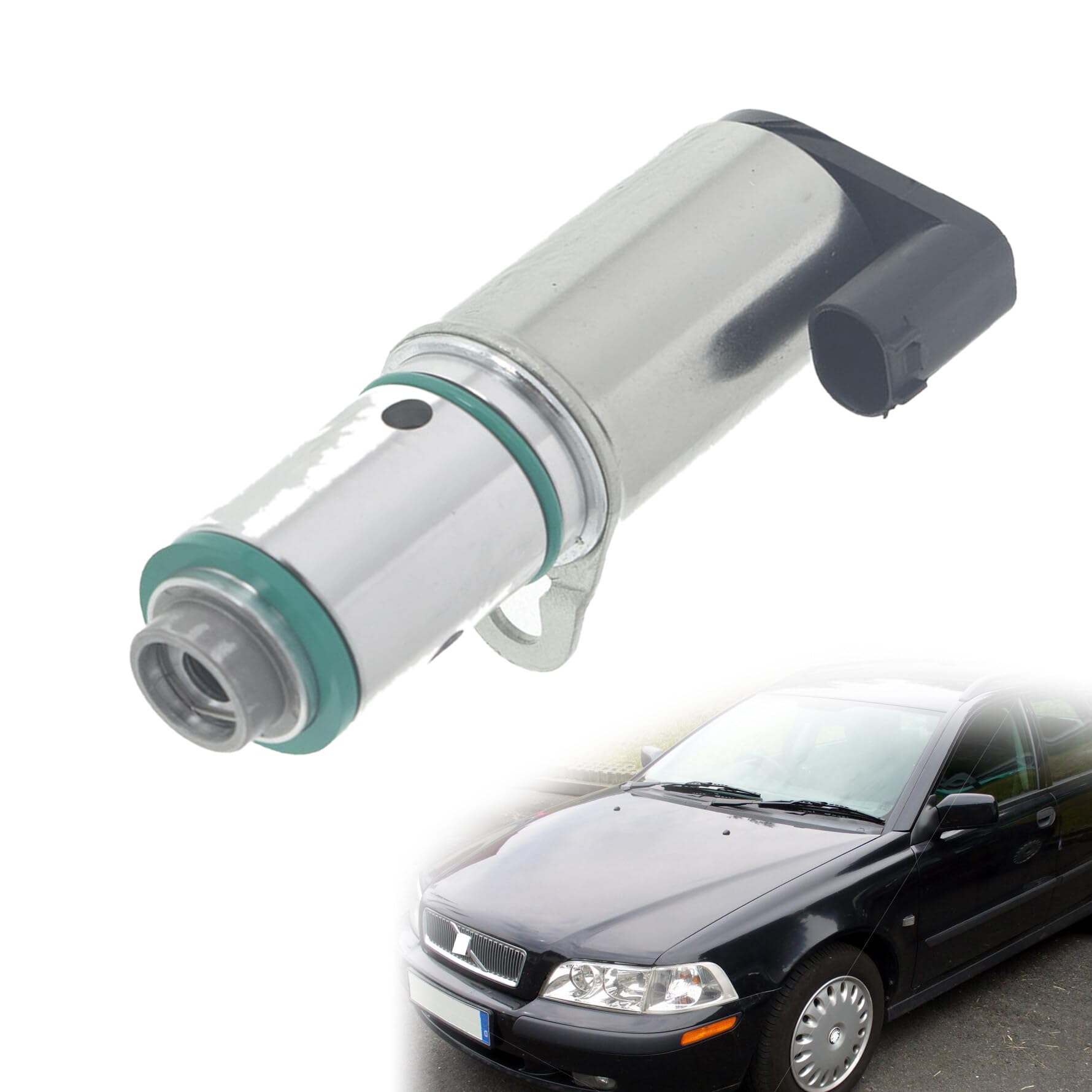 munirater Engine Camshaft Variable Valve Timing Solenoid VVT Valve Replacement for Volvo C30 C70 S40 S60 S70 V50 V60 V70 1998-2016 31216221 36002687