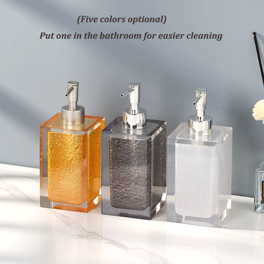 High Capacity Soap Dispenser Refillable Pressurized Soap Pump Manual Lotion Dispenser 17oz/500ml Kitchen Bathroom