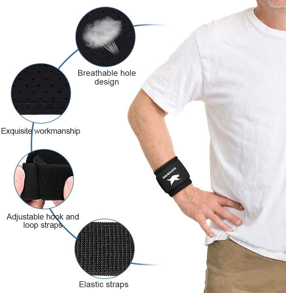 Suprbird 1 Pair Wrist Wraps with Adjustable Strap for Support and Stabilization during Sports and Fitness - Image 5