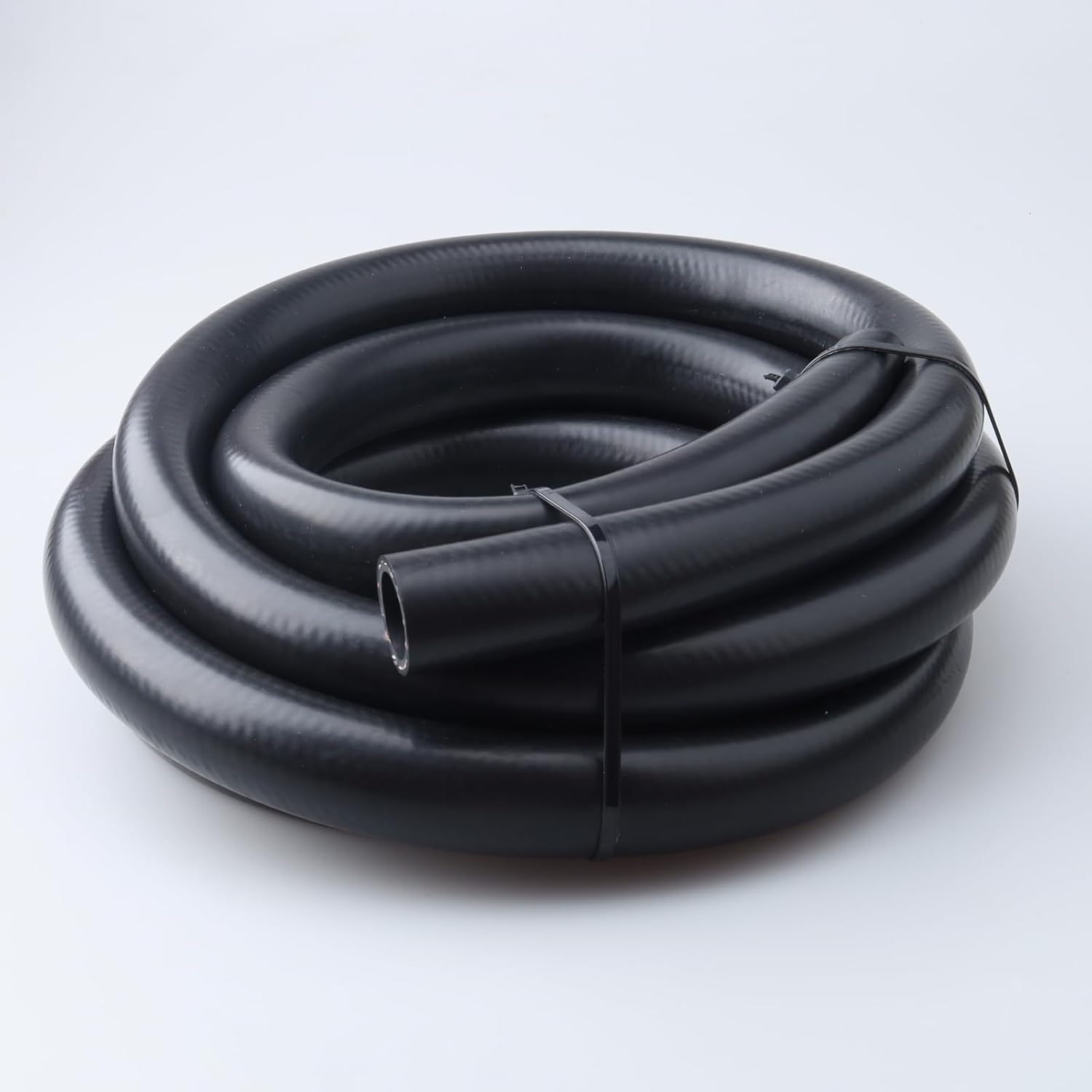 AC PERFORMANCE 3/4" ID NBR Push on Hose Fuel Line Engine Liner Compatible with Fuel System, E85, E10, Oils, Ethanol, Lubricants and Coolant, 10 Feet, Black