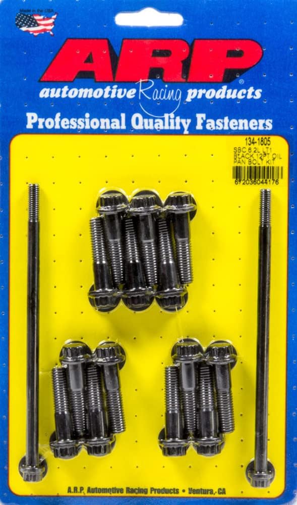 ARP 134-1805 Oil Pan Bolt Kit (SB Chevy 6.2L LT1 12pt oil pan)