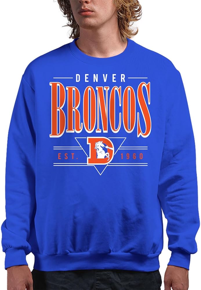 Junk Food x NFL - Established Retro - Officially Licensed Adult Crew Fleece for Men & Women