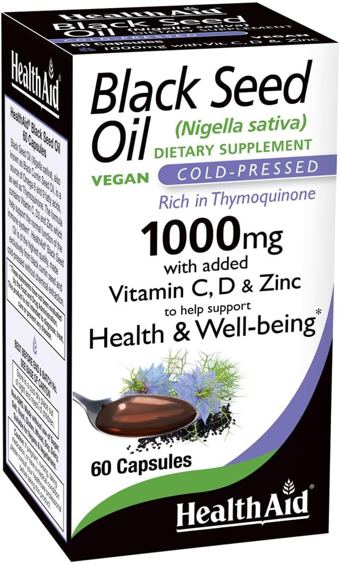 Black Seed Oil Capsules,...