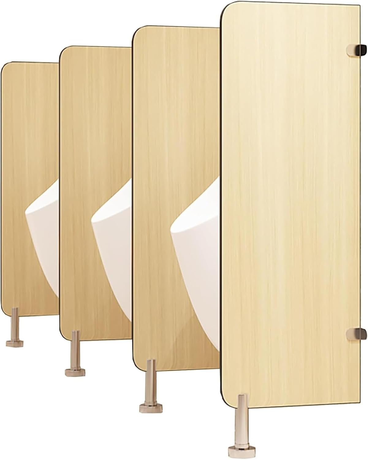 Floor Standing Toilet Partition,Urinal Screen Toilet Partition,Toilet Partition,Urinal Privacy Screen Divider Partition(White,1Pcs)
