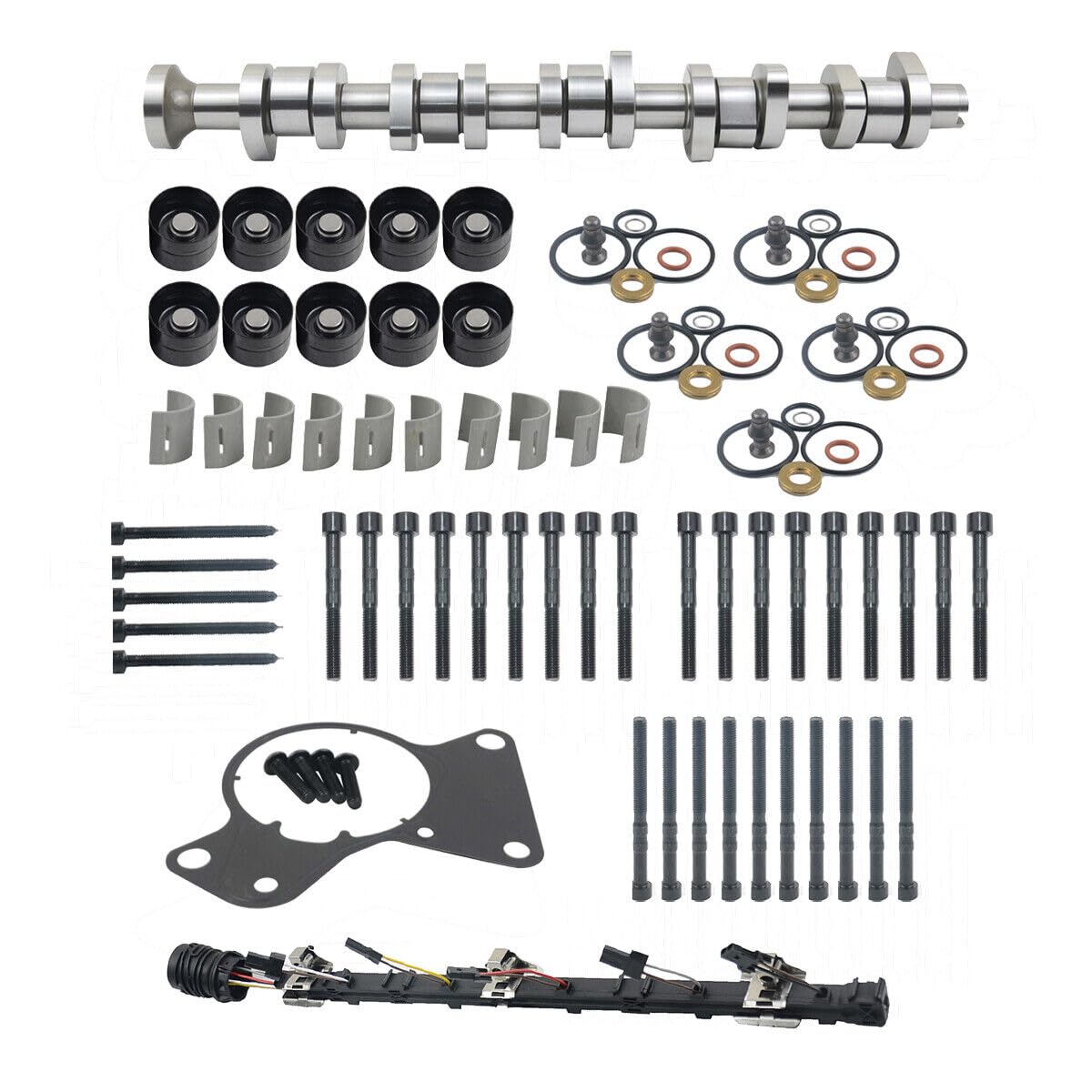 Bisenya Kit de árbol de levas Kit de cableado BNZ BPC BPD BPE 070109101Q 038109309A 038109309B