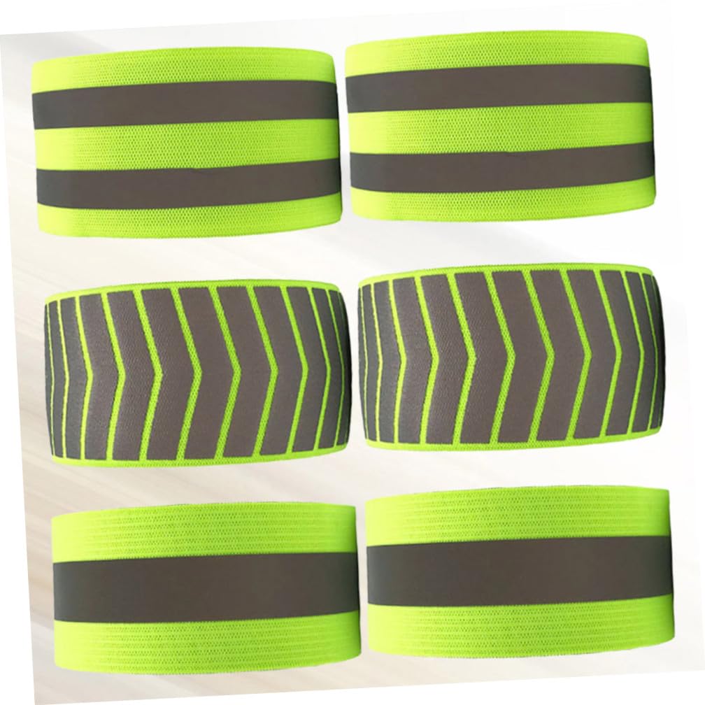 BESPORTBLE muñequera Reflectante Brazalete Reflectante Fluorescente led Fluorescentes led Pulseras elasticas Pulseras Deportivas nocturnas Pulseras Reflectantes Pulseras de Seguridad