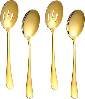 4 Pieces Serving Spoons Set