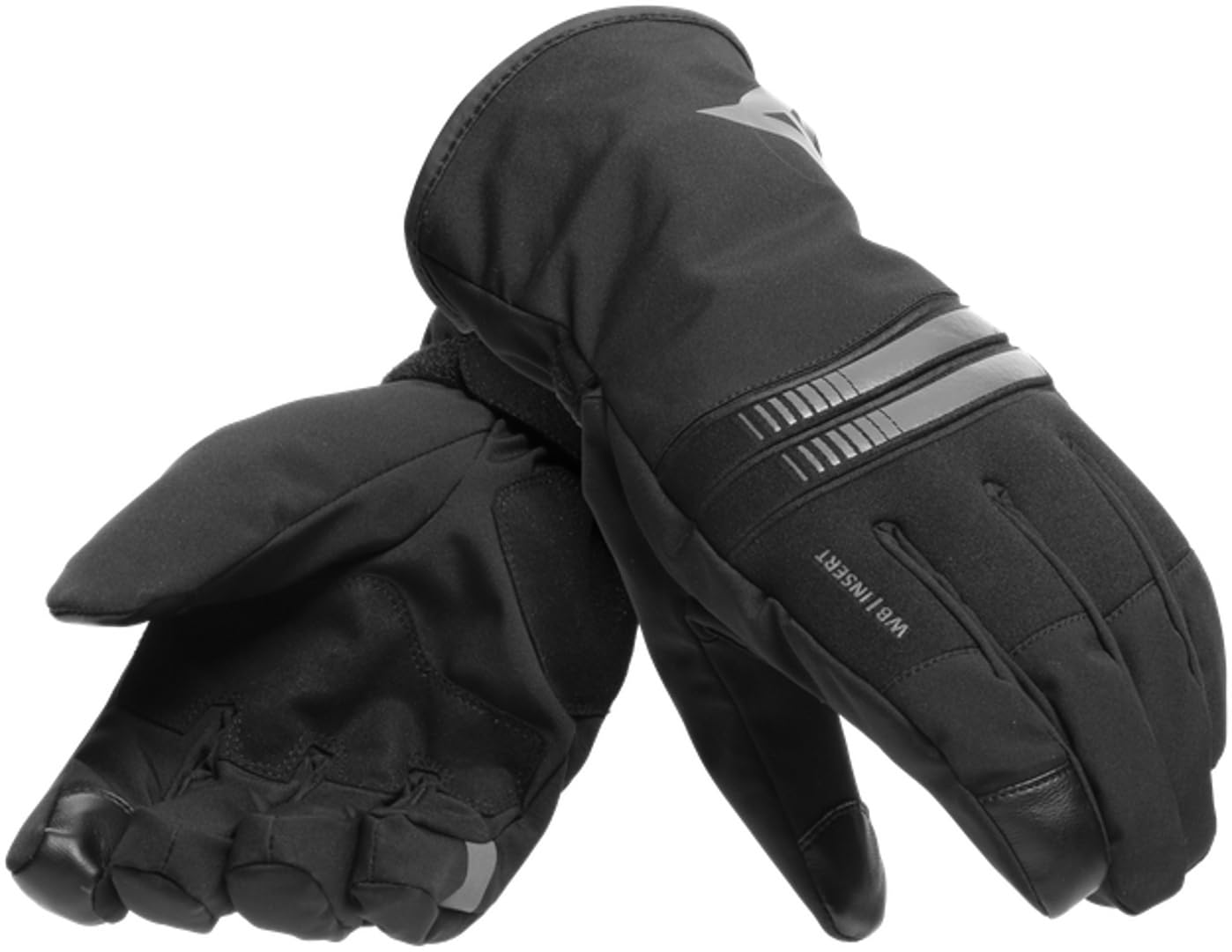 Dainese Plaza 3 D-Dry Gloves, Guantes Moto Impermeables, Hombre, Negro/Antracita, M