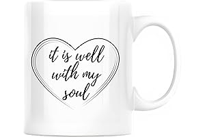 It Is Well With My Soul Mug: Christian Women's Inspirational Gift
