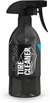 GYEON Q²M TireCleaner - Powerful Rubber & Tyre Cleaner - Deep Cleaning Formula for Superior Car Tyre & Rubber Trim Preparation - Coating Safe - Car Treatment Products, 500 ml