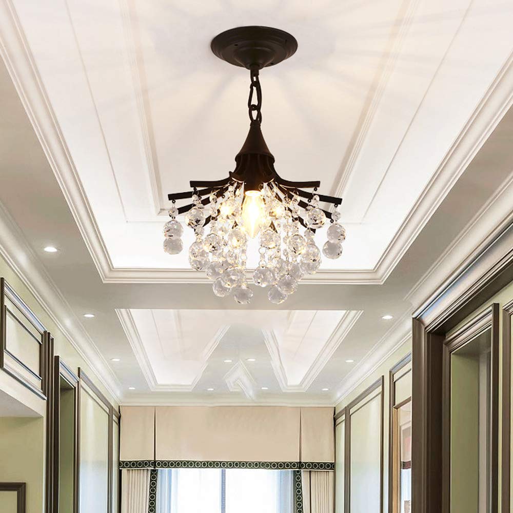 Luces colgantes de techo para escaleras y dormitorios con encanto acogedor