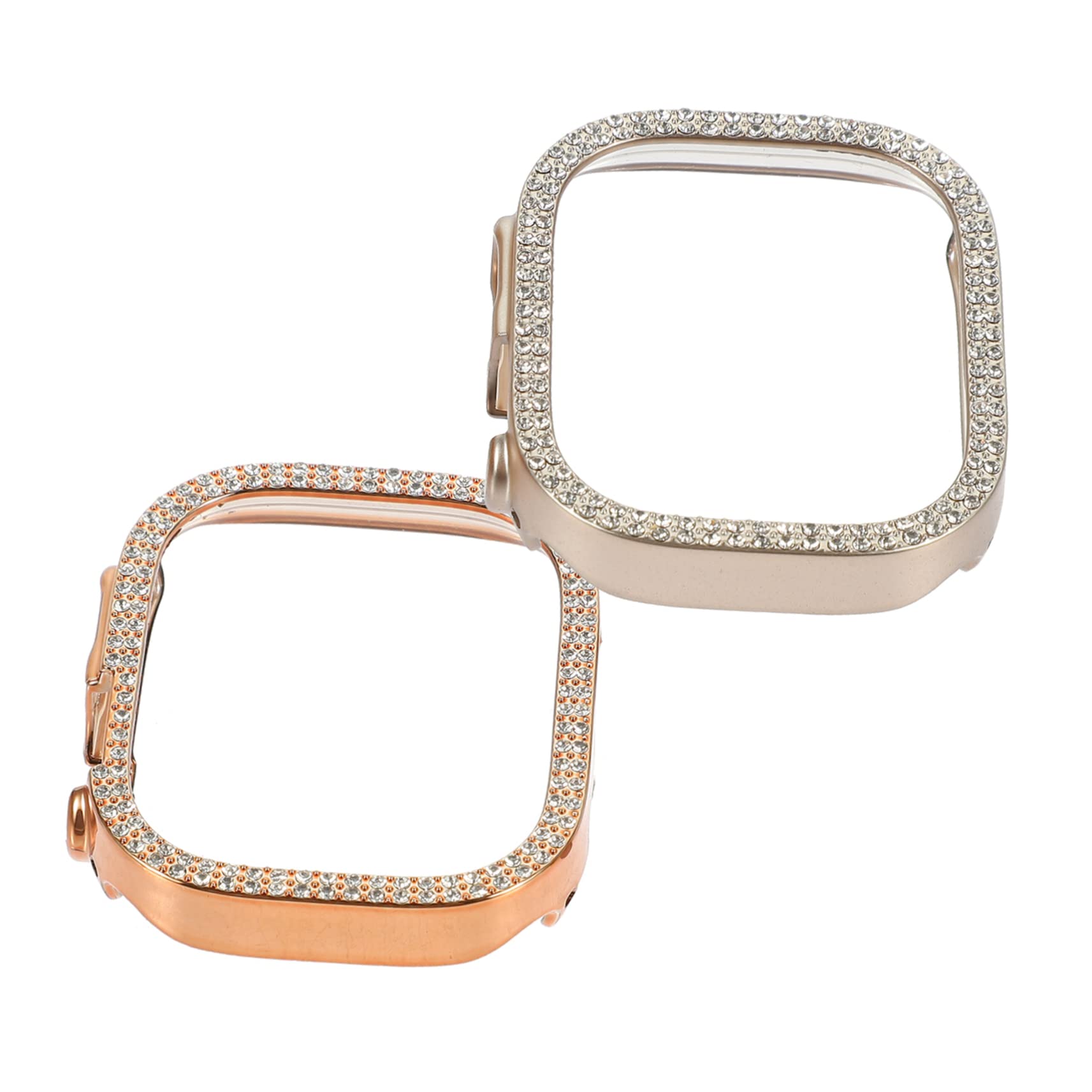 DOITOOL 10 Pièces boîtier de Montre Pomme Accessoires de Montre Couvercle de remplaçable Coque de Couverture de Creux Cas Source de Pare-Chocs Ultra