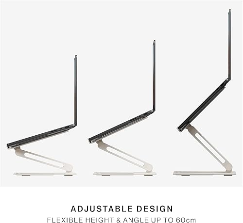 Miniatura 4 de Native Union Soporte de escritorio para laptop, soporte ergonómico de altura ajustable, compatible con MacBook AirPro, iPad, Dell, HP, Lenovo,