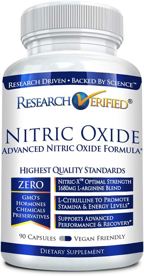 Amazon Research Verified Nitric Oxide With L Arginine And L