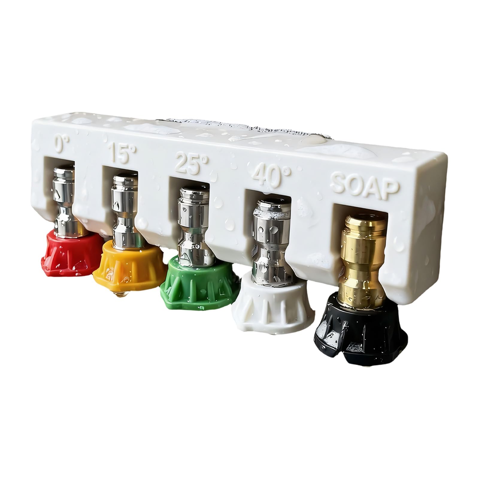 Nozzle Holder Rack for High Pressure Washer Organize Multiple Nozzles Easily in Garage Nozzle Rack for Pressure Washer