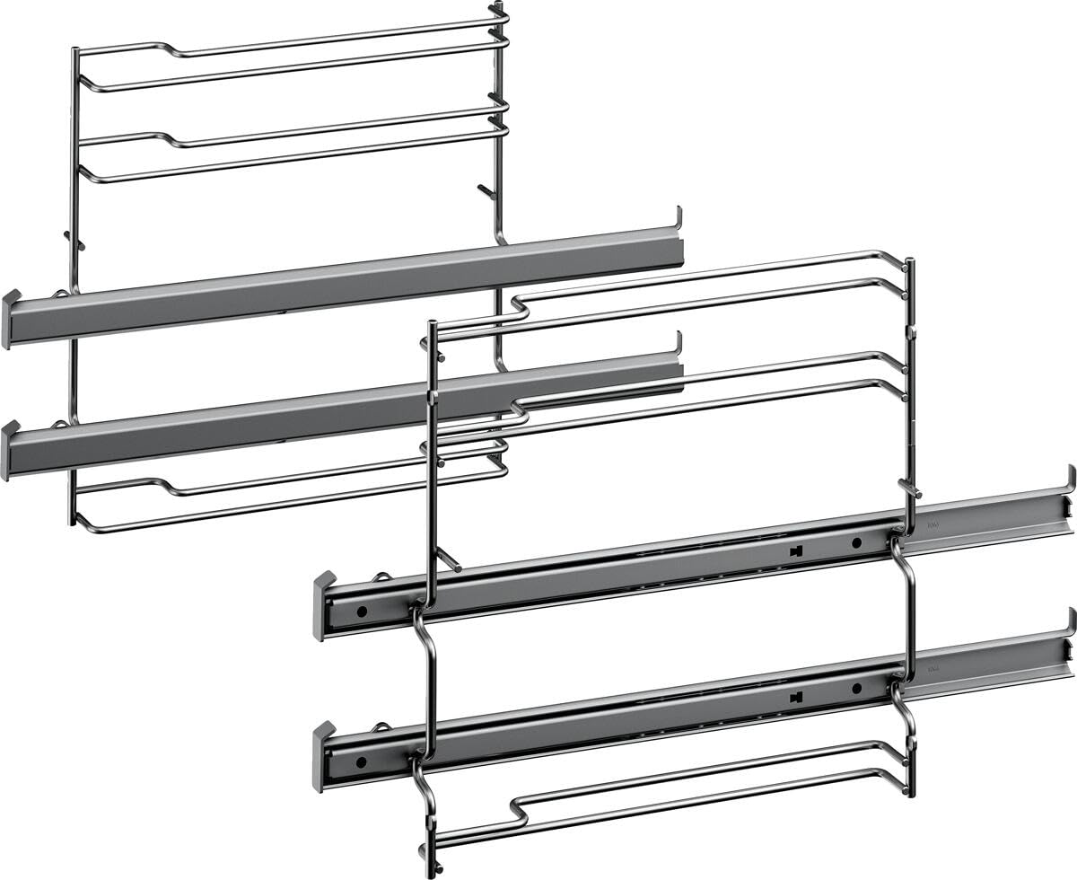 Rails telescopiques 2 niveaux siemens pour pour cuisiniere Bosch 17001568