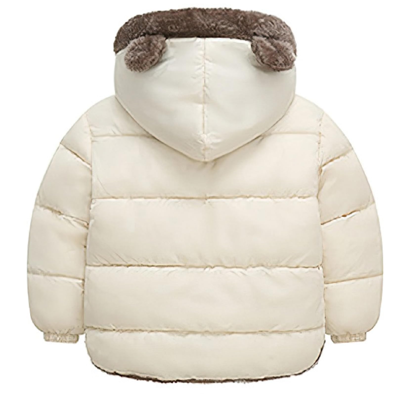 amropi Niños Niñas Chaqueta Forro Polar Abrigos con Capucha Parka Invierno Cálido Jacket por 1-6 años