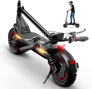 iScooter 2000W Electric Scooter Adults 50 Miles 10" Off-Road Tires