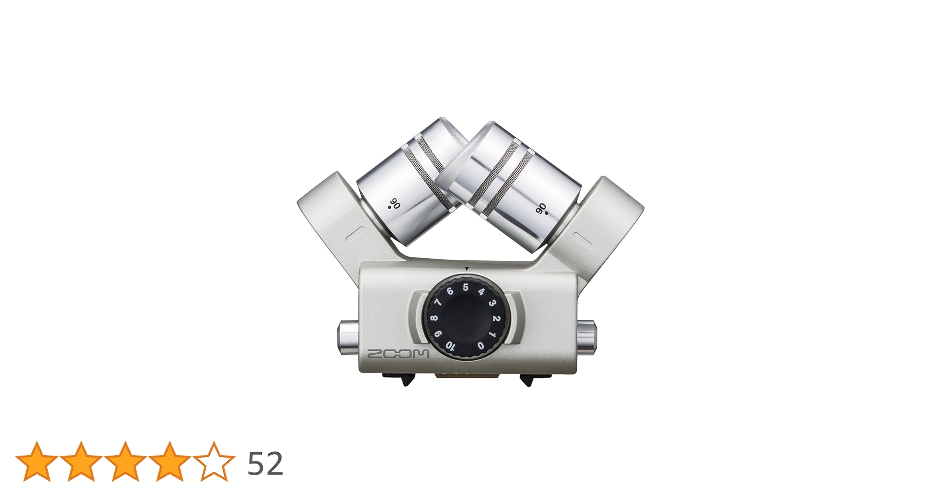 Amazon.co.jp: ZOOM ズーム ポータブルレコーダーマイク H6/H5/Q8用XY