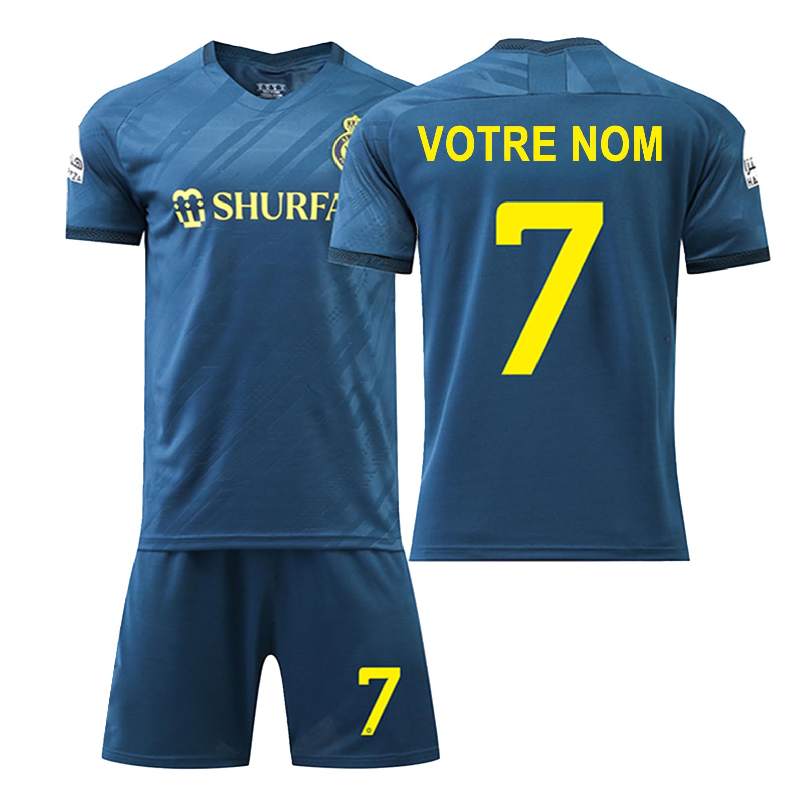 Kit Maillot + Short + Chaussettes De Football Personnalisable - Imprime Ton Nom Et Numéro - Pour Enfants Et Adultes, Matchs Et Entraînements