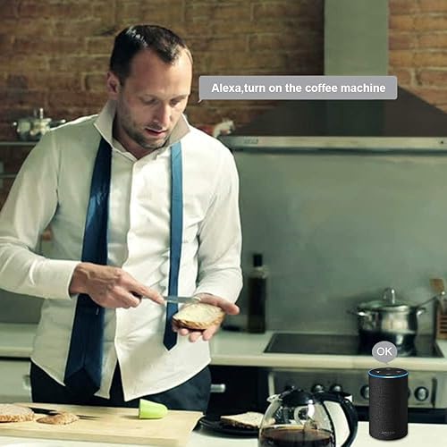 Miniatura 9 de Zigbee - Enchufe inteligente compatible con Alexa, Google Assistant, control de aplicación y voz, requiere ZigBee Hub, UE (16A)