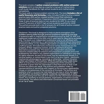 AMC 10 preparation book