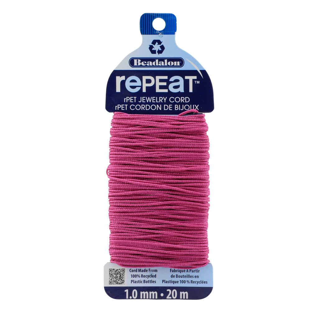 Cordon bracelet éco fuchsia Beadalon pour créer vos bijoux d'été créatifs