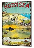 hornsea one Placa decorativa de pared retro con texto en inglés «Beer Say». Cartel magnético de la publicidad de la barra para la pared, puerta, habitación, entrada
