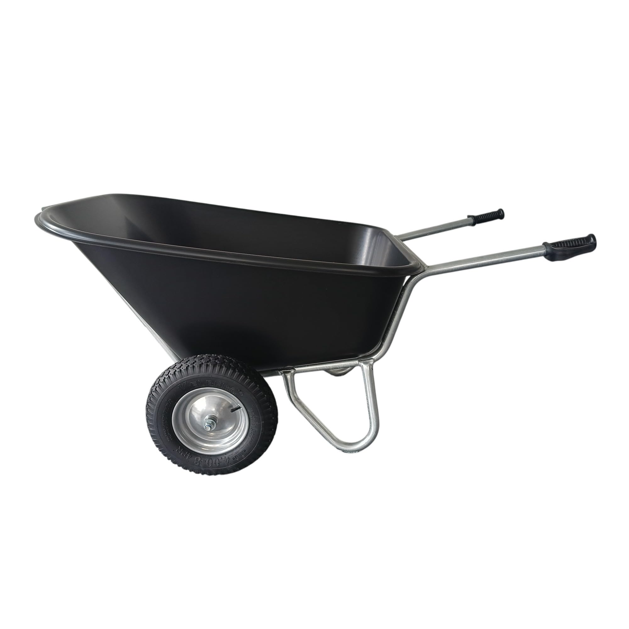 Kelberg Schubkarre Agro 290L – Bis 250 Kg Belastbar, Mit Luftreifen & Stahlfelge
