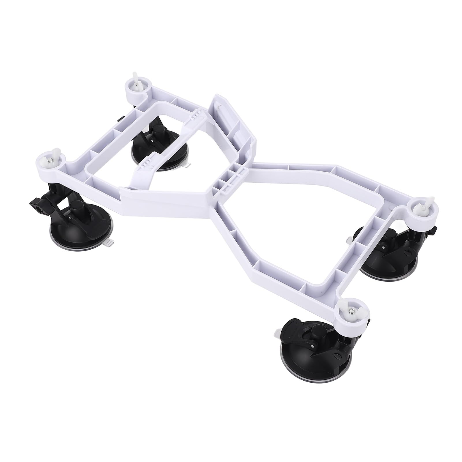 Generic Uchwyt do Szyberdachu Samochodu, Uchwyt Antenowy z przyssawką do Mini, Gumowa Obudowa z Włókna Szklanego PC, 4 Przyssawki 10 Kg, Montażu na Szybie Samochodu Wewnątrz lub na Zewnątrz łodzi