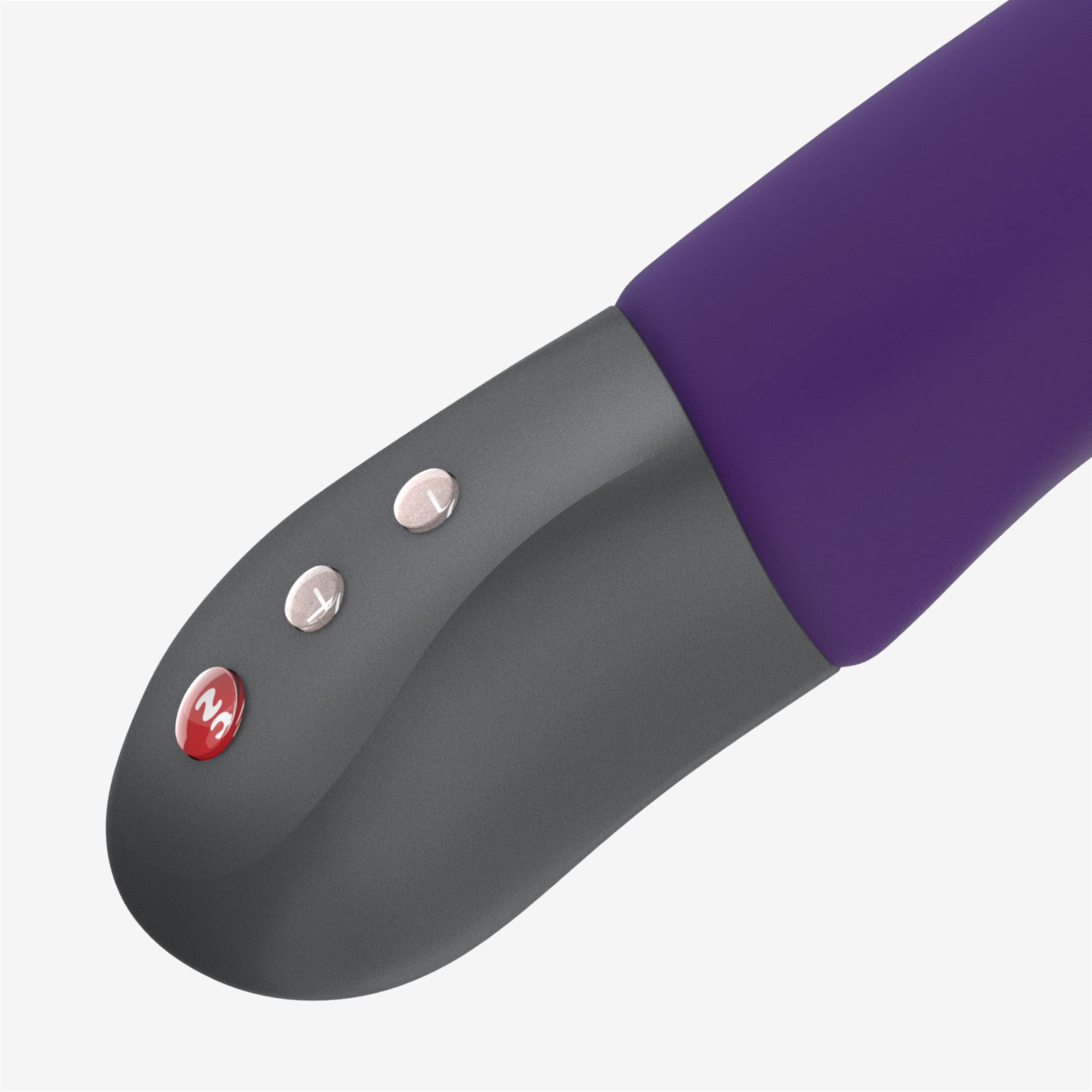 Fun Factory STRONIC REAL - Vibratore urti | Sex toy per lei | Massaggiatore Portatile | Silicone | Viola