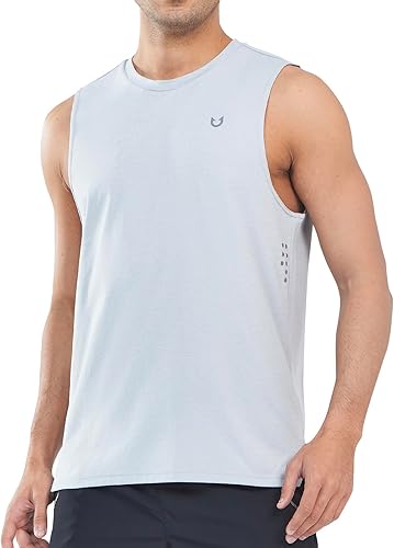 Miniatura 14 de NORTHYARD Camiseta sin mangas para hombre, para entrenamiento, correr, sin mangas, de secado rápido, camiseta muscular, chaleco deportivo