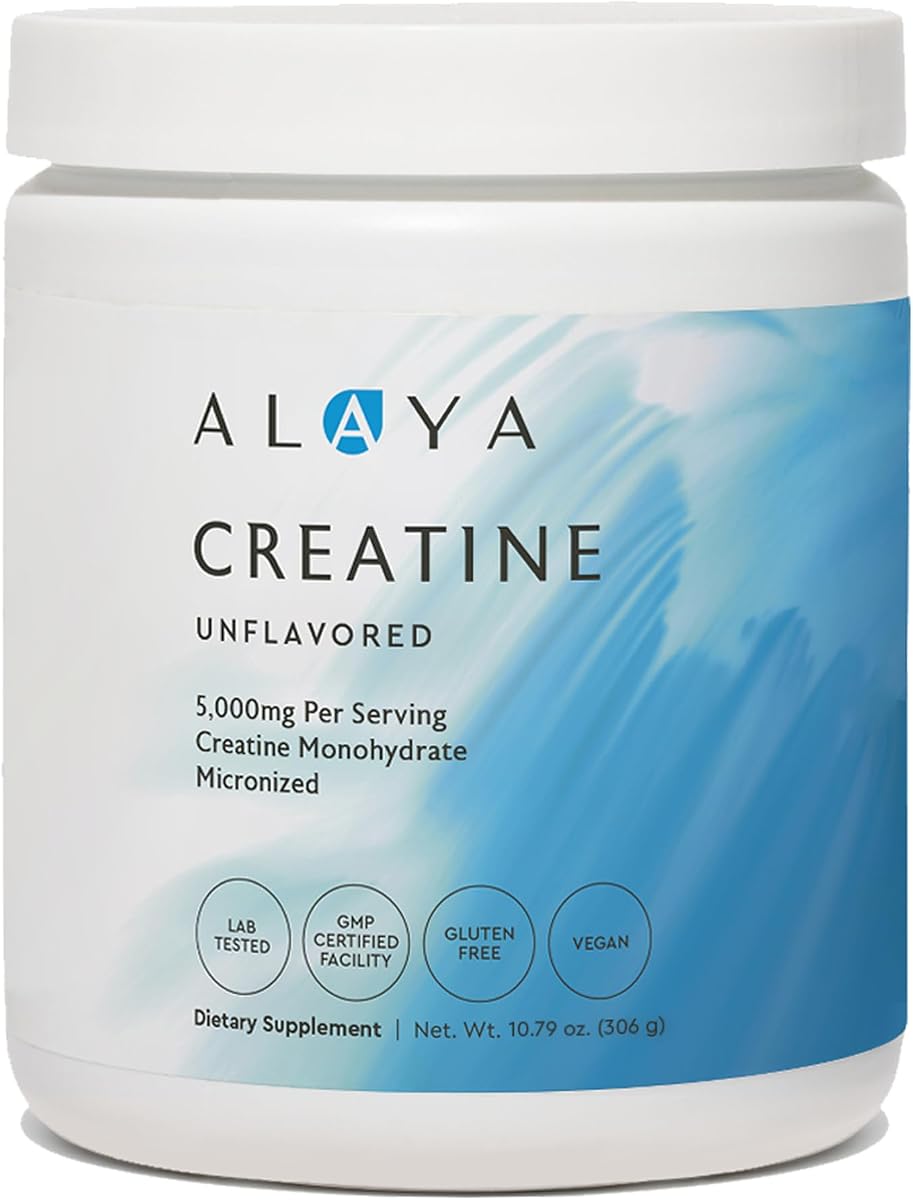 Micronized Creatine Monohydrate Powder, Vegan, Non-GMO