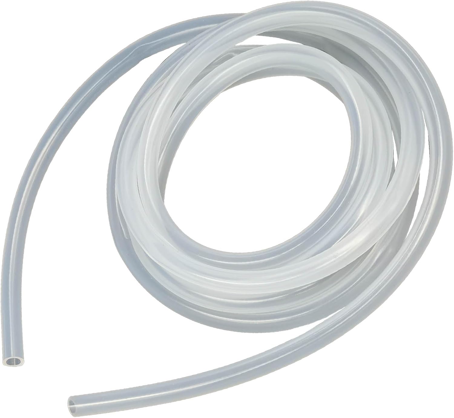 Replaceable Silicone Tubing,1/4"ID * 3/8"OD 10FT Length Food Grade Hoses for Pump Transfer,Home Brewing, Wine Making, Beer Line, Kegerator, Aquaponics (clear, 6 * 9mm)