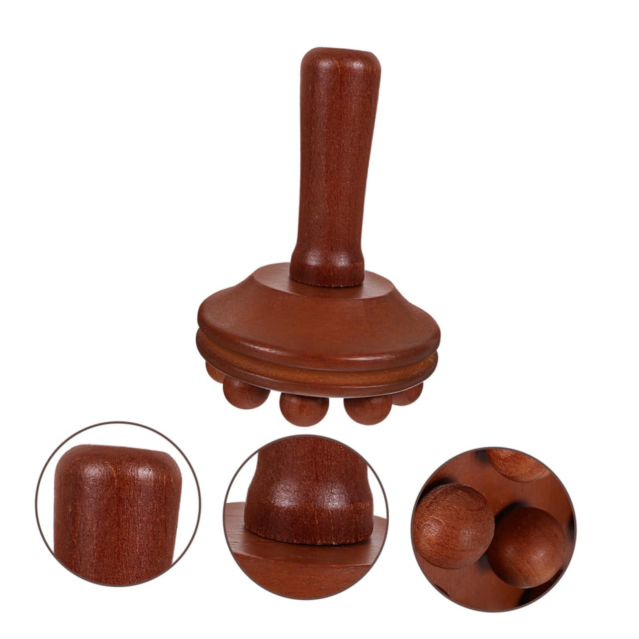 CALLARON 2 Series Herramientas De Masaje Manual Herramienta De Masaje Portátil ador Para El Cuerpo a De Corporal De Mano De Madera 2 Piezas*2
